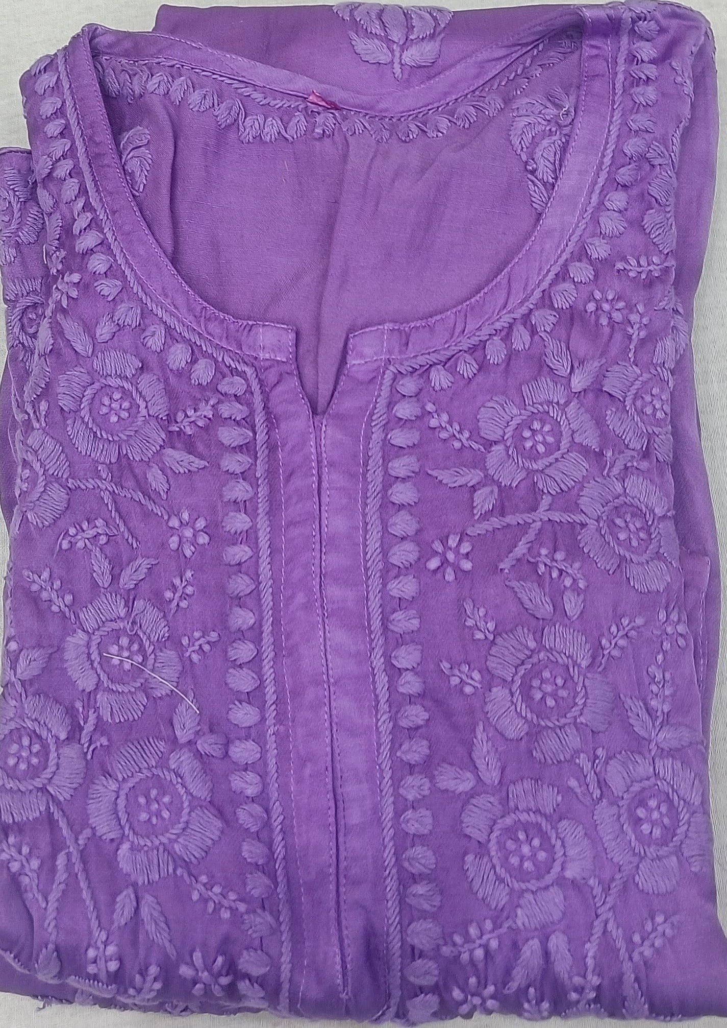 MODAL SATIN CHIKANKARI KURTAS